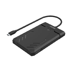 USB გადამყვანი,  Y-3036A, UNITEK, USB-C to 2.5" enclosure.