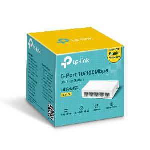 TP-Link, 5-Port 10/100Mbps Desktop Switch RJ45 ports,