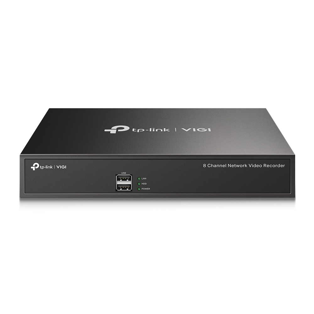 VIGI NVR1008H, TPLINK, Video Recorder, 8 Channel 8MP,H.265+,1×SATA HDD (up to 16 TB), HDMI/VGA Output .