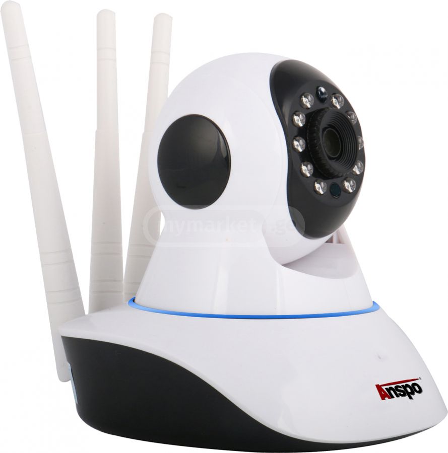 WIFI IP Camera + micphone + speaker + SD slot 130.00 მიიღე 5%-